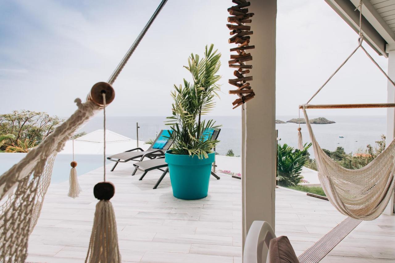 Sunset Palm - Villa Creole Avec Piscine Face Au Coucher De Soleil Et A La Reserve Cousteau Bouillante Ngoại thất bức ảnh