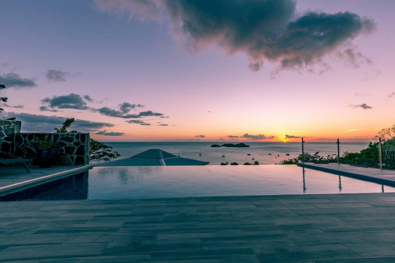 Sunset Palm - Villa Creole Avec Piscine Face Au Coucher De Soleil Et A La Reserve Cousteau Bouillante Ngoại thất bức ảnh
